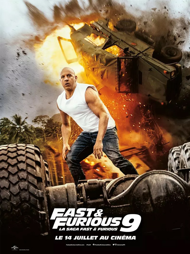 Affiche du film Fast & furious 9