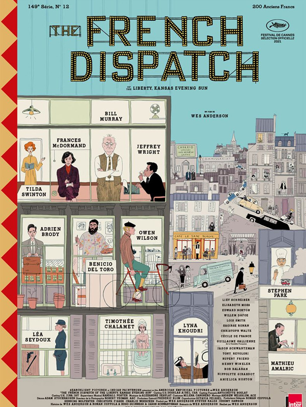 Affiche du film The french dispatch
