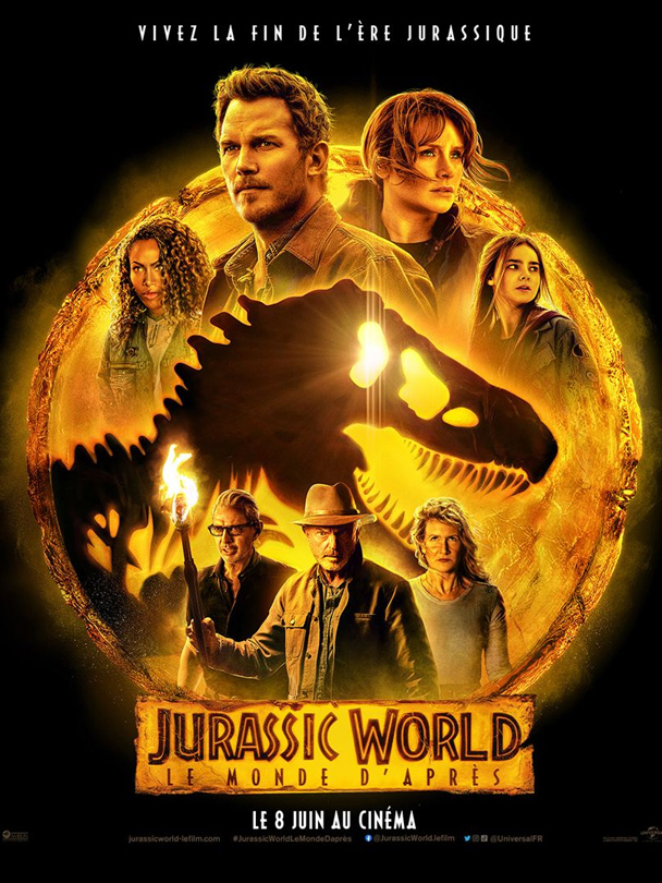 Affiche du film Jurassic World, le monde d'après