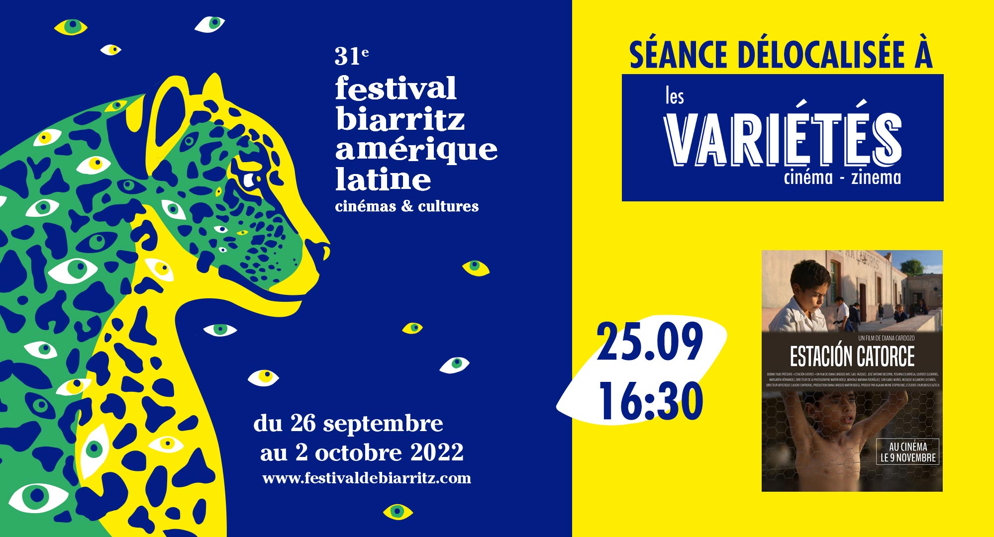 Bandeau séance délocalisée Biarritz Amérique latine