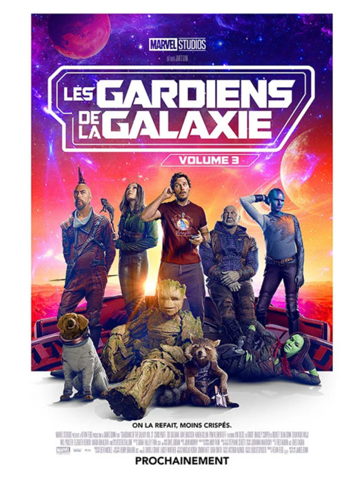 Affiche du film Les gardiens de la galaxie 3