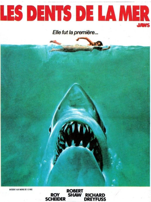 Affiche du film Les dents de la mer