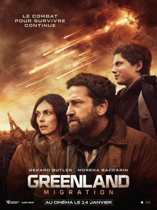 Affiche du film Greenland, migration