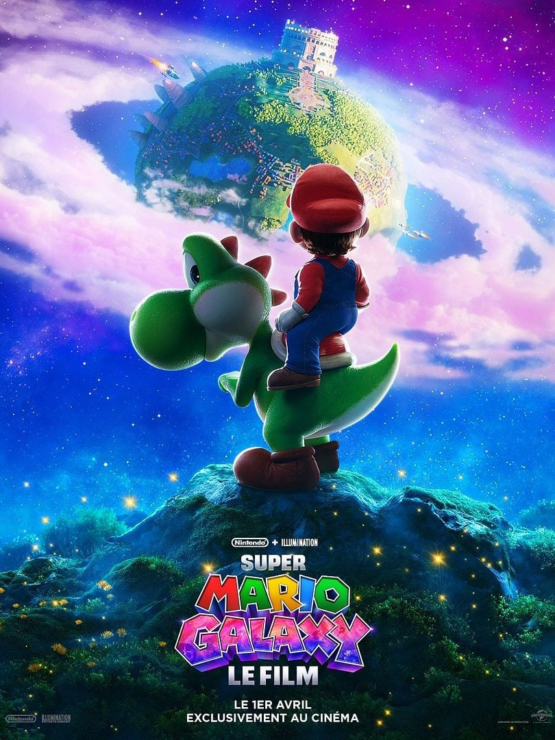 Affiche du film Super Mario Galaxy