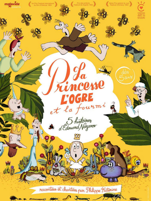 Affiche du film La princesse, l'ogre et la fourmi
