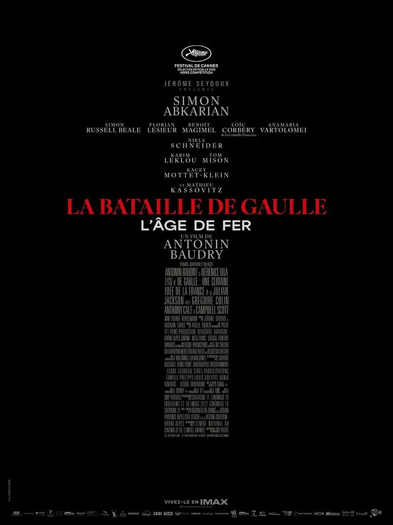 Affiche du film La bataille de Gaulle : L'Age de fer